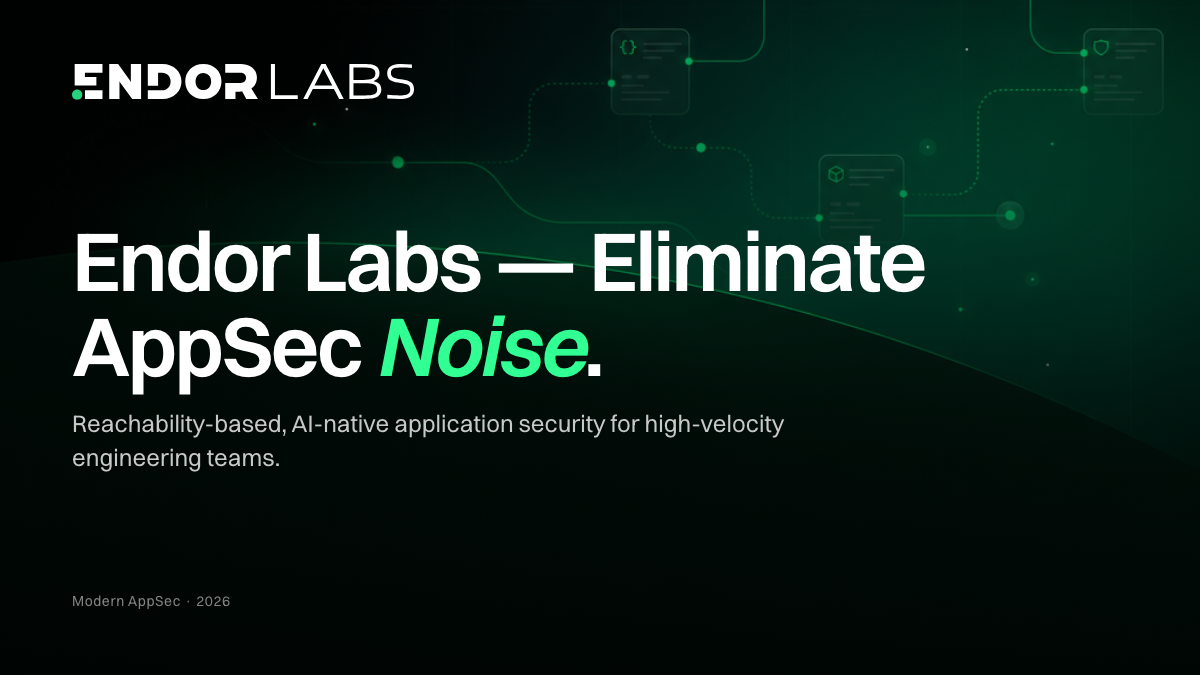 Modern AppSec sales deck